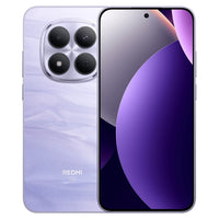 Xiaomi Redmi Note 15 Pro 5G Global 256Go coloris Violet, face chevauchant le dos
