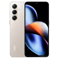 ZTE A77 128Go coloris Or, face chevauchant le dos
