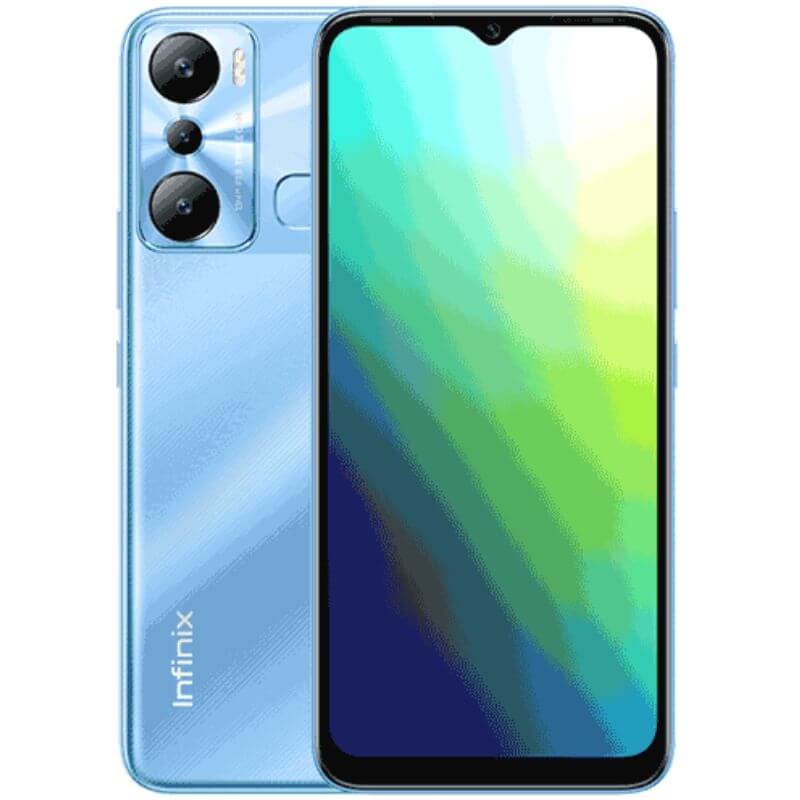Infinix Hot 20i prix Cameroun en fcfa Blue