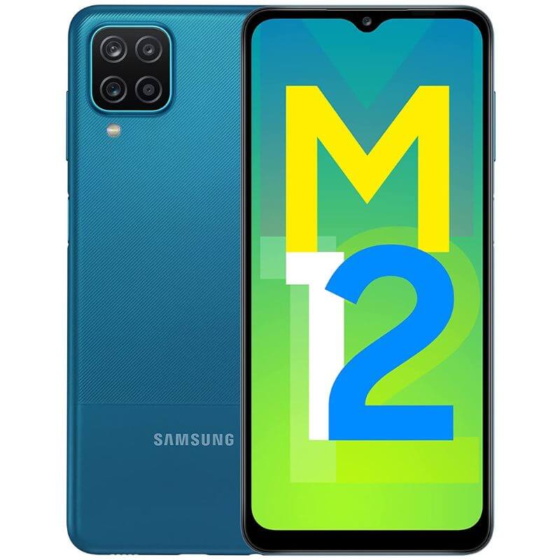 Samsung Galaxy M12 prix Cameroun en fcfa Bleu