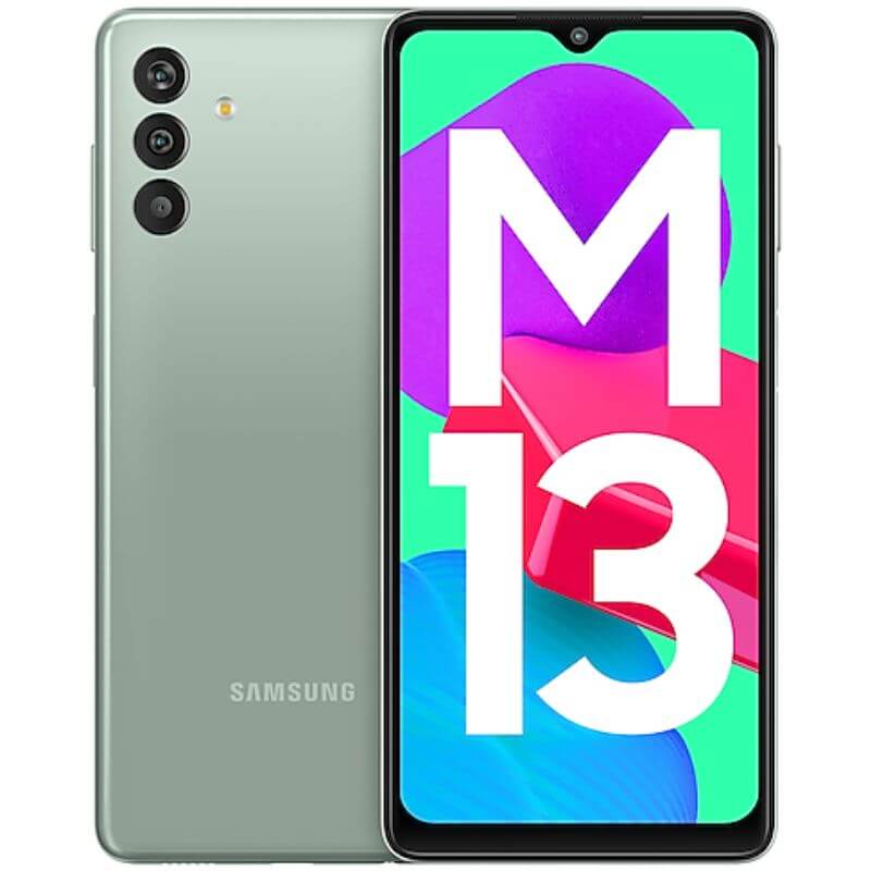 Samsung Galaxy M13 prix Cameroun en fcfa Vert