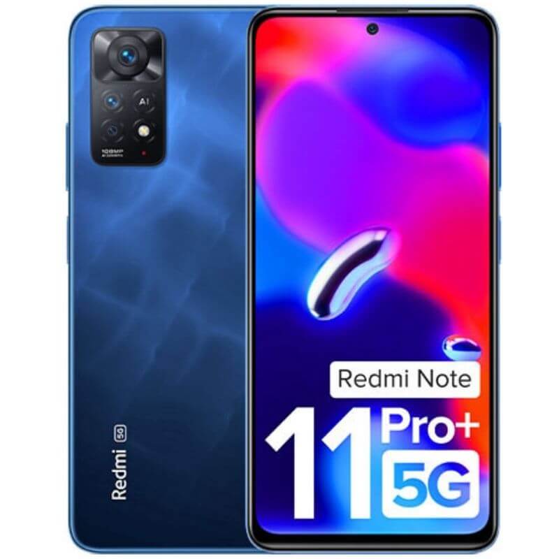 Xiaomi Redmi Note 11 Pro Plus 5G prix Cameroun en fcfa Bleu