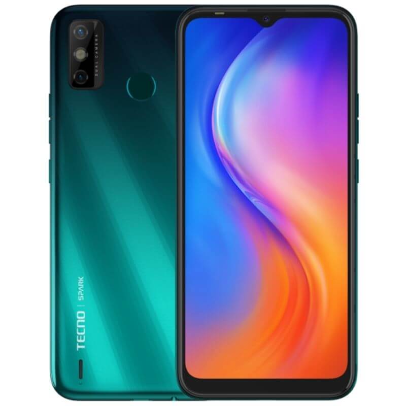 ice blue tecno 32 mobile